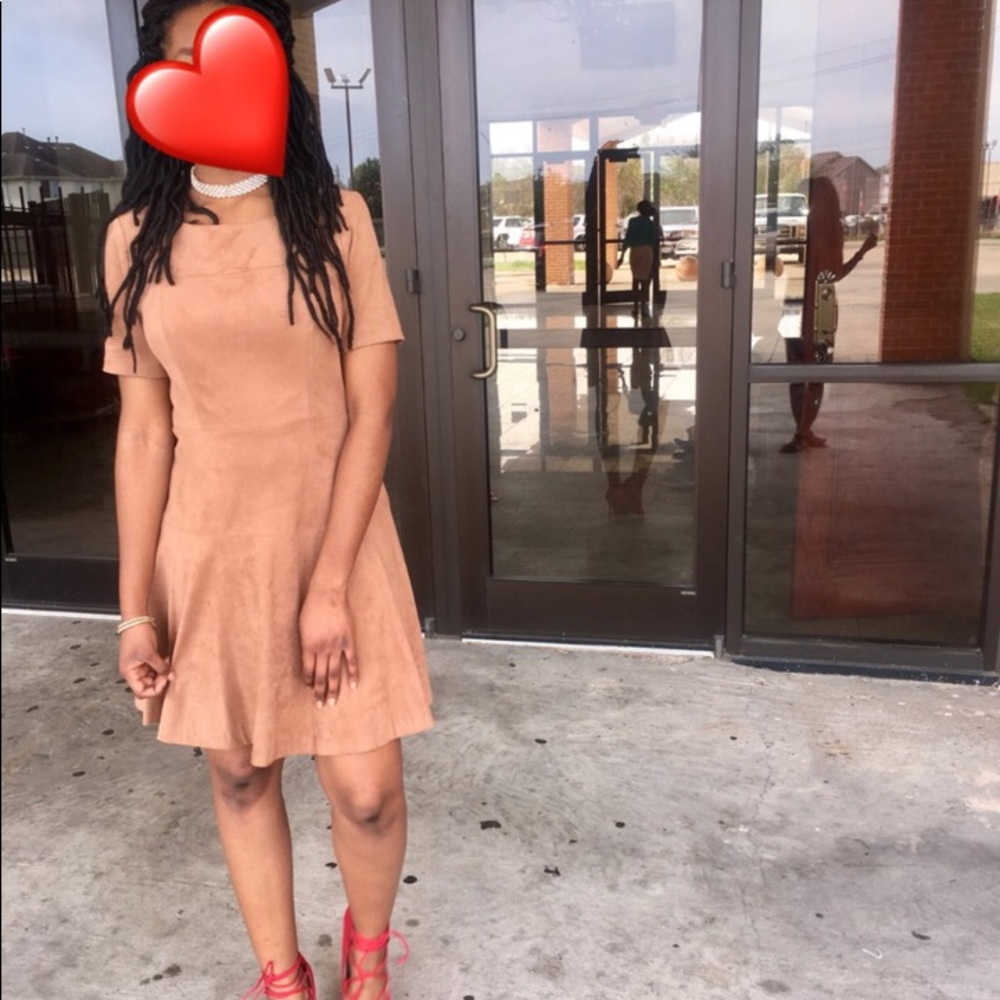 Suede Dress